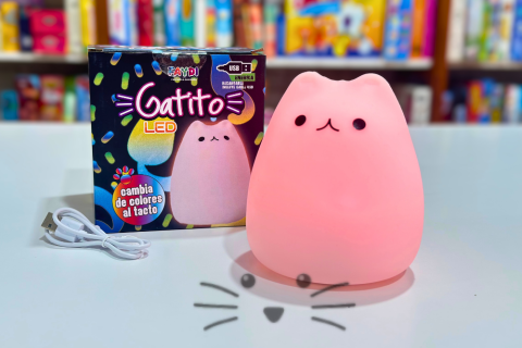 Lámpara LED Gatito