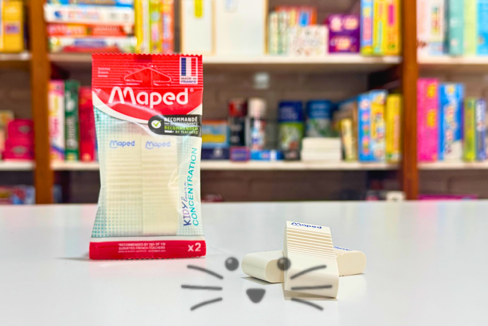 Goma Texturada – Maped Kidy Learn Concentration - Imagen 2