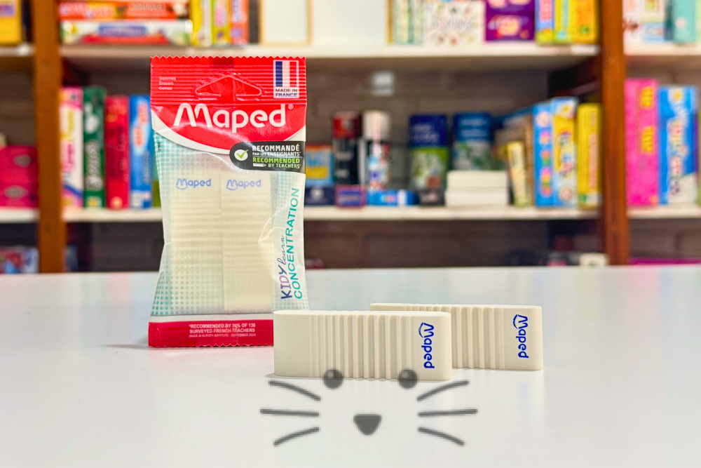 Goma Texturada – Maped Kidy Learn Concentration - Imagen 3