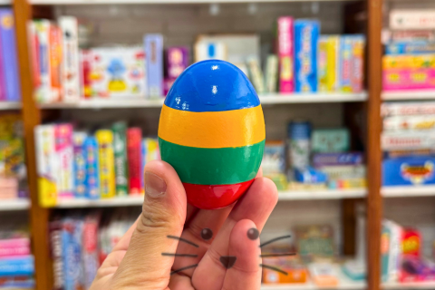 Huevito Rítmico Multicolor