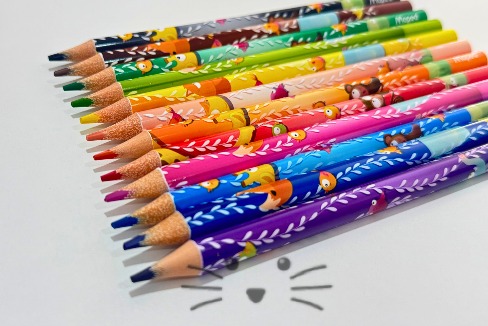 Lápices de Colores Jumbo x12 – Maped Jungle Fever - Imagen 2