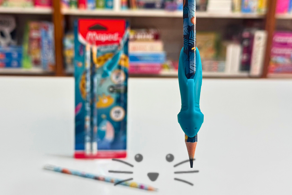 Lápiz con Goma x2 + Grip - Maped Jungle Fever - Imagen 2