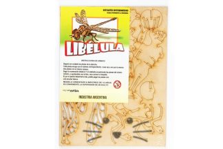 Puzzle 3D. Libélula para armar