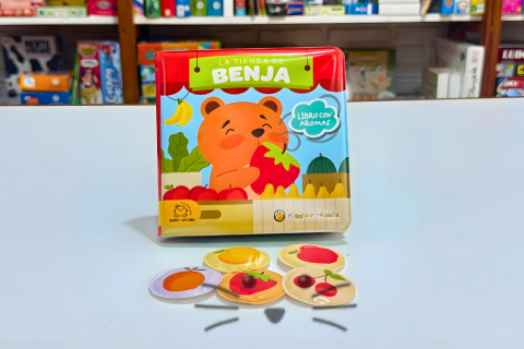 Libro Sensorial de Baño con Aromas – “La Tienda de Benja”