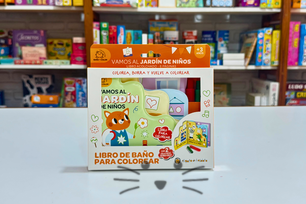 Libro de Baño para Colorear: Vamos al Jardín - Imagen 5