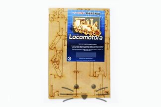 Puzzle 3D. Locomotora para armar