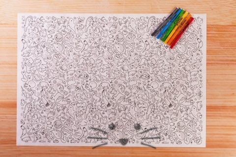 Lonita para Pintar y Lavar. Animalitos