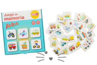 Juego de Memoria de Transportes