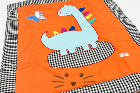 Manta de Juego y Apoyo para bebés Dino