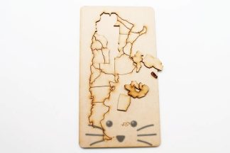 Mapa Argentina 30 x 15 cm