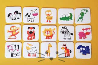 Juego de Memoria de Animales