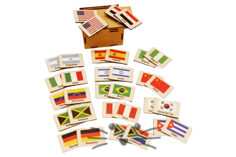 Juego de Memoria de Banderas