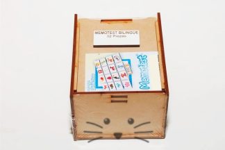 Juego de Memoria Bilingüe – Frutas y Verduras