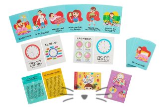 Cartas Didácticas. Mi Rutina y La Hora