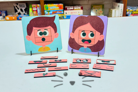 Juego de Encastre: Mis Emociones