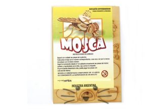 Puzzle 3D. Mosca para armar