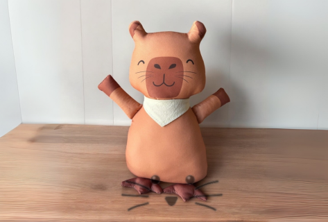 Muñeco Carpincho - Capibara