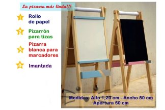 Pizarra de Pie 4 en 1