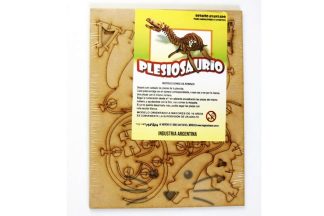 Puzzle 3D. Plesiosaurio para armar