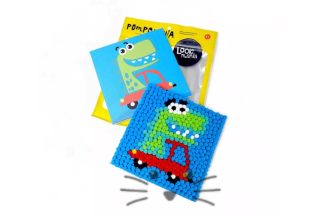 Pompomanía – Dino en Auto