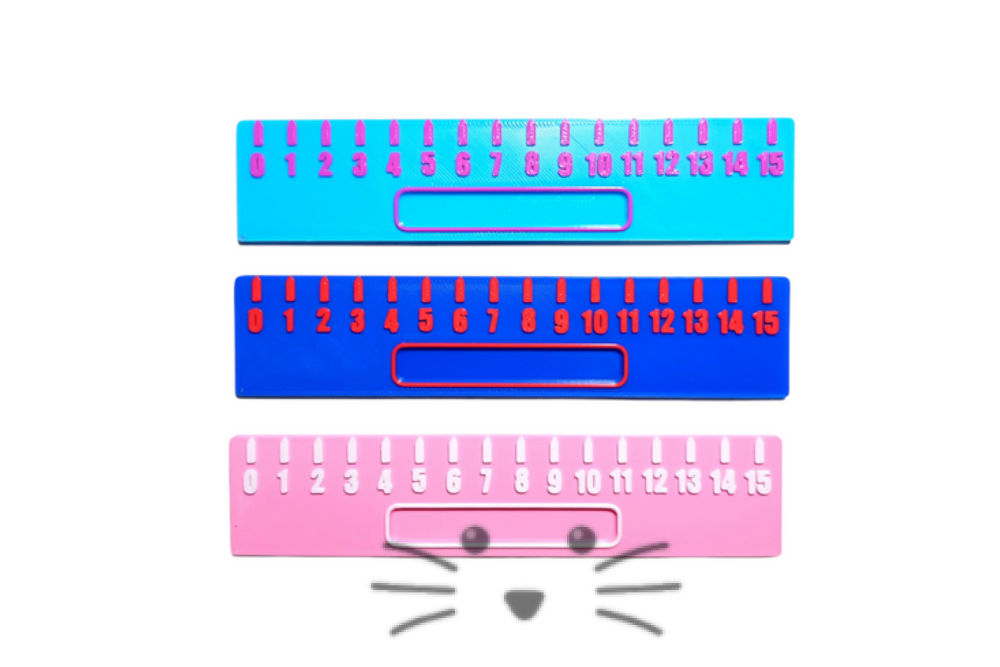 Regla Adaptada de 15 cm