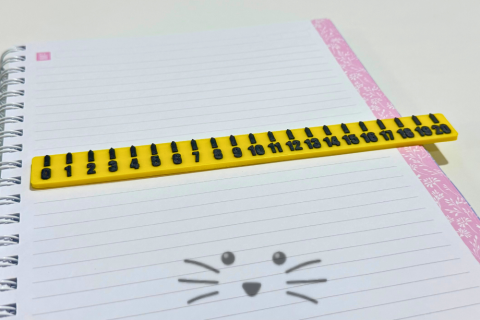 Regla Adaptada de 20 cm