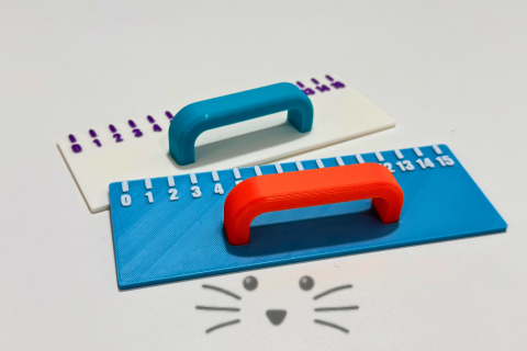 Regla Adaptada con Manija