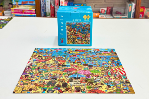 Rompecabezas de 100 piezas. La Playa
