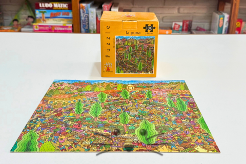 Rompecabezas de 100 piezas. La Puna