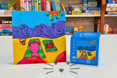 Rompecabezas de 25 piezas. El Pez