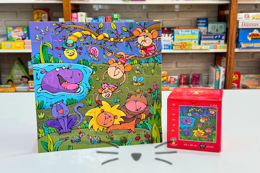 Rompecabezas de 49 piezas. La Selva