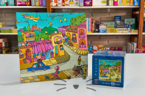 Rompecabezas de 49 piezas. El Barrio