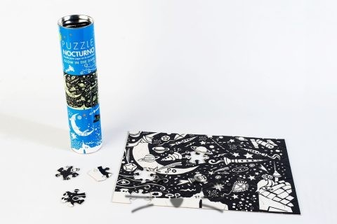 Rompecabezas Fluorescente 70 piezas. Espacial