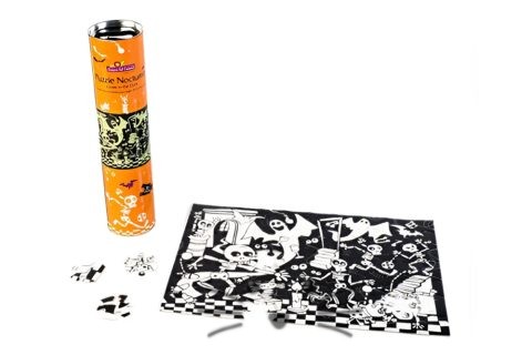 Rompecabezas Fluorescente 70 piezas. Fiesta de Esqueletos