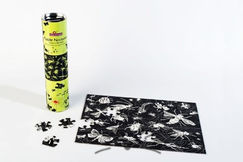 Rompecabezas Fluorescente 70 piezas. Insectos