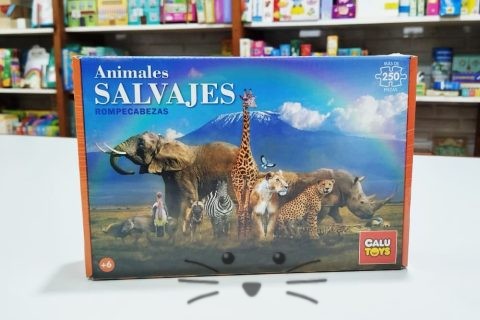Rompecabezas 260 piezas - Animales Salvajes