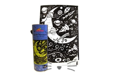 Rompecabezas Fluorescente 24 piezas. Luna