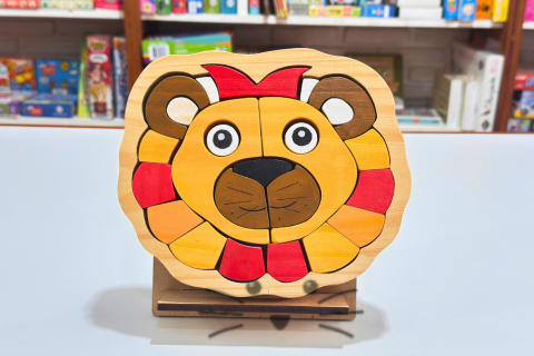 Rompecabezas de Madera – León