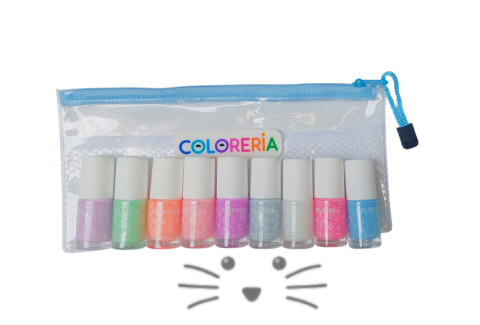 Set de Uñas Coloridas