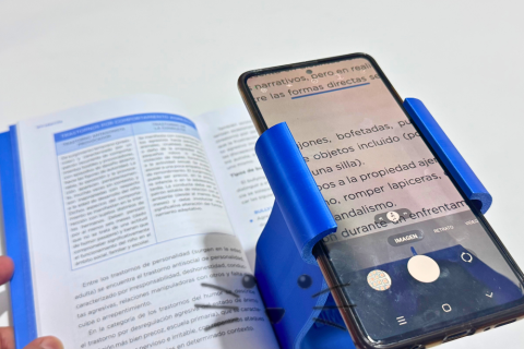 Soporte de Magnificación para Baja Visión