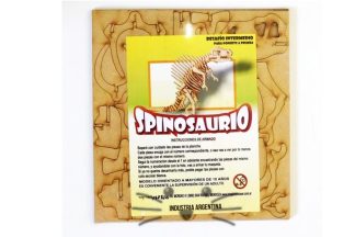 Puzzle 3D. Spinosaurio para armar
