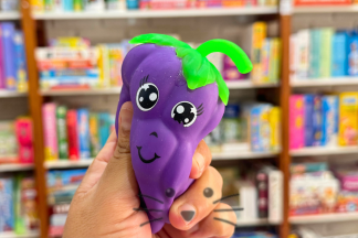 Squishy Frutas Elásticas – Uvas