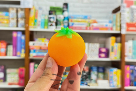 Squishy Naranja – Descarga Sensorial