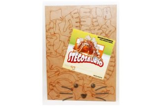 Puzzle 3D. Stegosaurio para armar