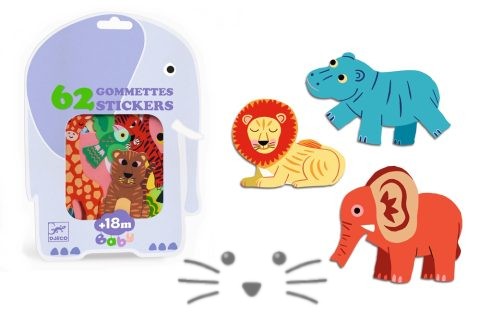 Stickers Animales la Sabana