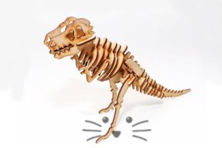 Puzzle 3D. T Rex Gigante para armar
