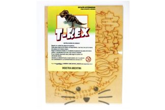 Puzzle 3D. T Rex Gigante para armar