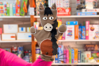 Títere de Manopla Caballo