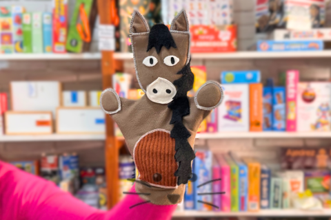 Títere de Manopla Caballo