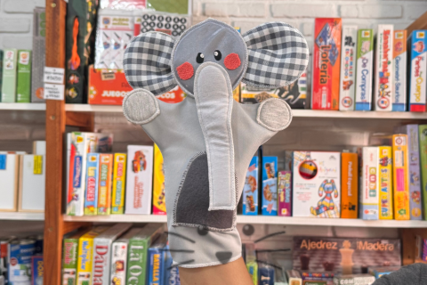 Títere de Manopla Elefante